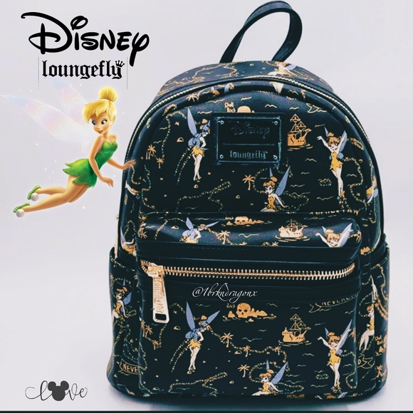 NWT Tinkerbell π§Officially Licensed Loungefly Disney Backpack Disney Tink Magic - Picture 16 of 16